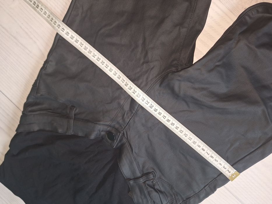 Штани екошкіра для вагітних розмір М