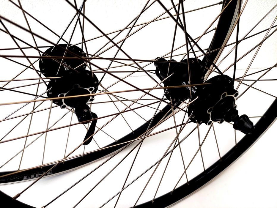 NOWE Koła Stożkowe Shimano DEORE DISC EuroLINE Sapim MTB 26'' P+T