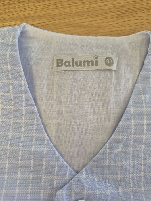 Komplet na roczek, do chrztu Balumi r.80 ze sweterkiem i butami