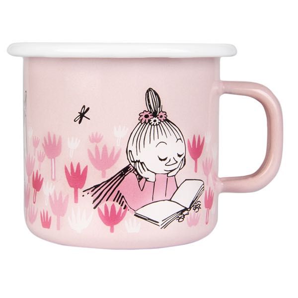 Kubek emaliowany MUMINKI Mała Mi 250 ml Muurla OUTLET OKAZJA !