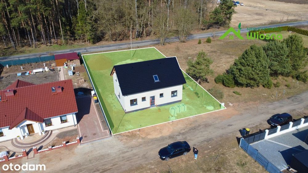 Nowy dom pod lasem pośród Jezior | Lubrza os. Brzozowe 147,99m2