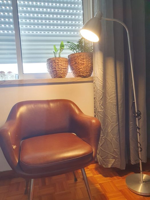 Cadeira antiga de napa