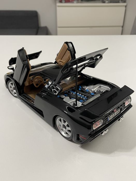 ミニカー Maisto DAUER EB110 1/18 Dauer EB110 Preto - Maisto Escala 1/18 miniatura em met