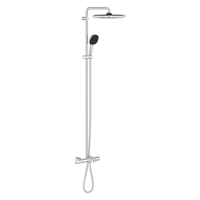 Душова система з термостатом Grohe Vitalio Comfort 250 хром 26984001