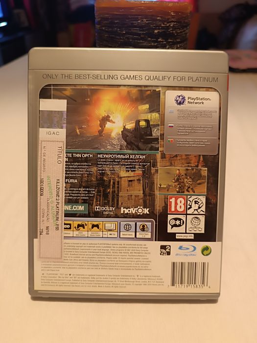 Killzone 2. Jogo PlayStation 3