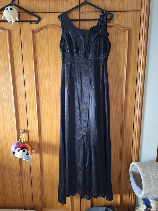 Vestido Comprido Preto T: 40 Ana Sousa