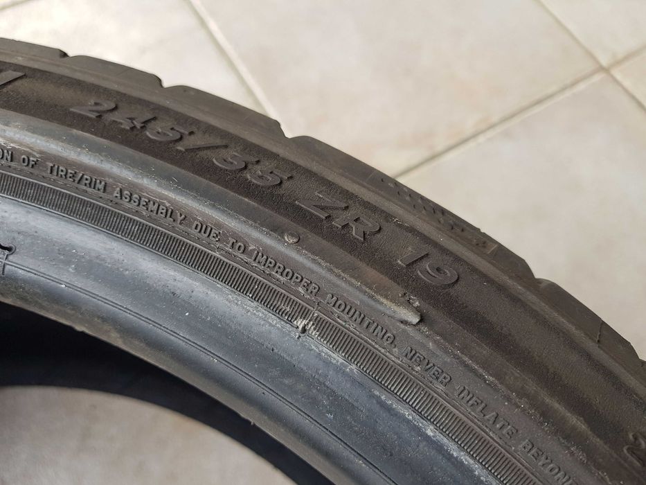 Opony letnie Michelin Pilot Sport 5 245/35/19 93Y 2022 rok z bieżnikiem 4,5-5mm