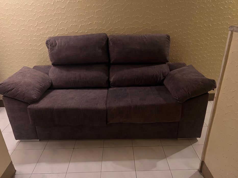 Sofa 2 lugares - cinza