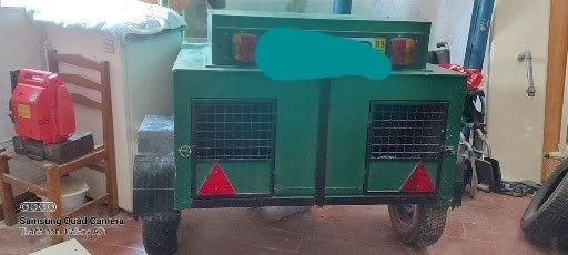 Atrelado transporte cães