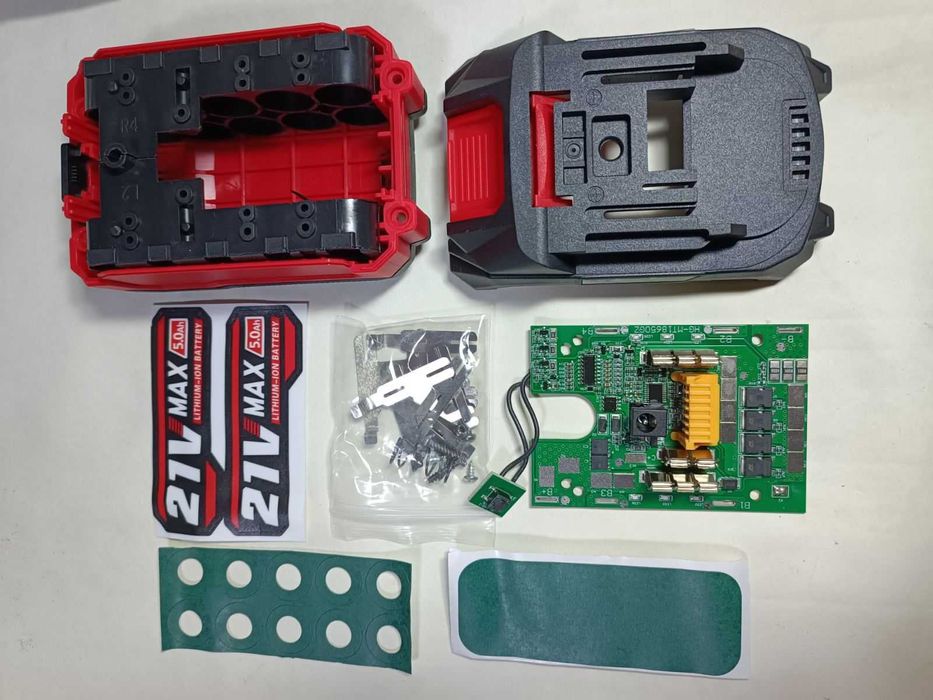 Корпус акумулятора Makita 21В для самостійного збирання, 5S. 18650