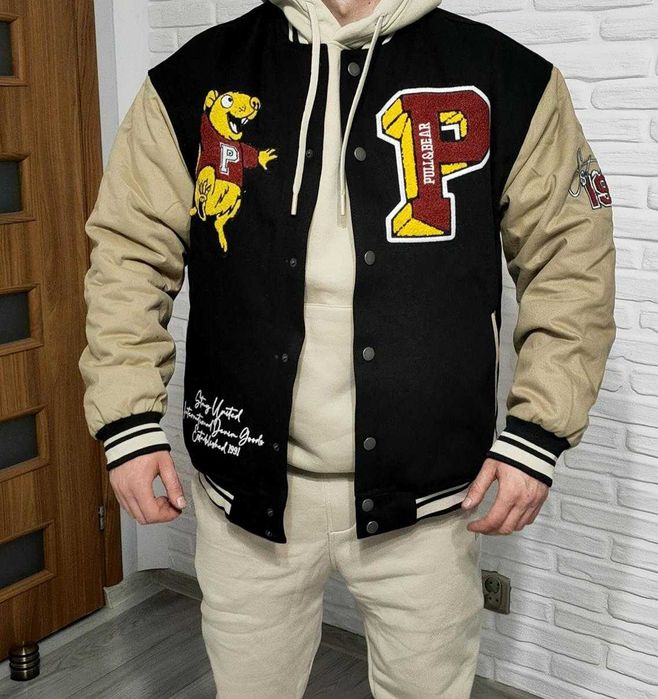 Kurtka bejsbolówka bejsbolowa Pull&Bear M-38 street wear