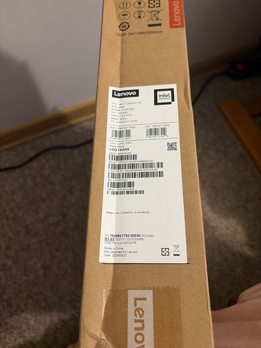 Lenovo LOQ RTX 4050 | i5-12450HX | 24GB RAM | 512GB SSD | Gaming