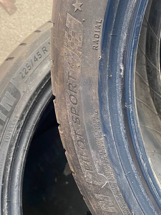 GoAuto шини Michelin 225 45 19, 3.5mm, 2021рік,комплект,  Київ
