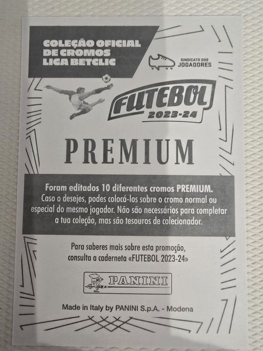 Cromos Premium Liga Betclic 2023/2024