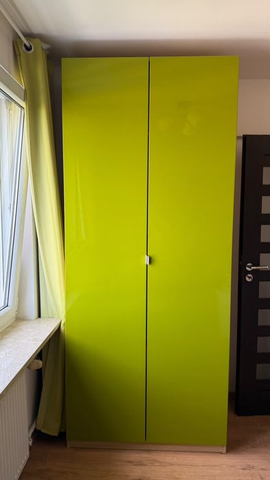 PAX IKEA wysoki połysk zielona
