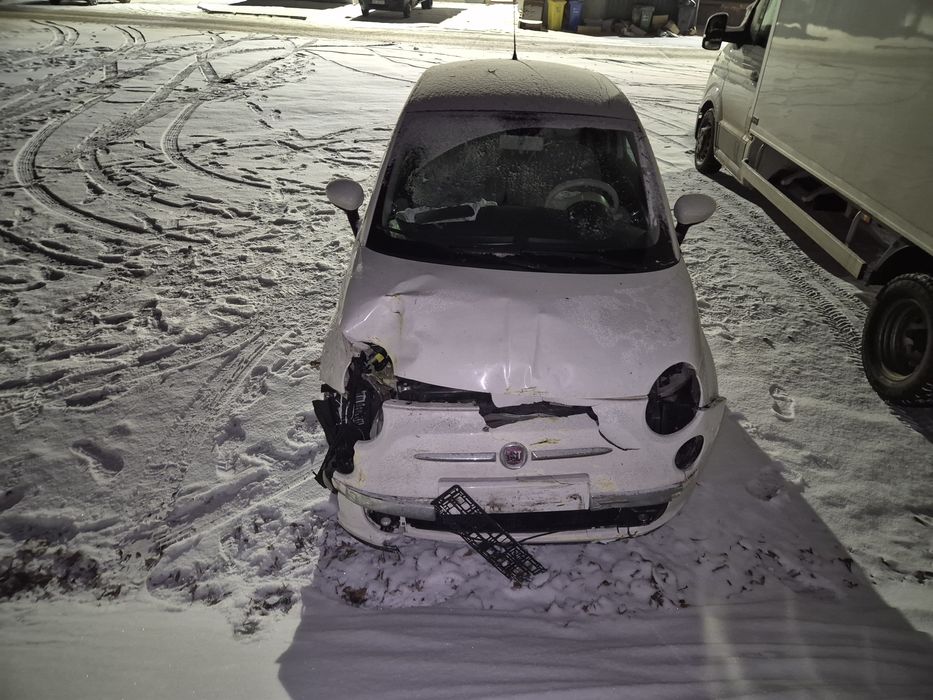 Fiat 500 Uszkodzony
