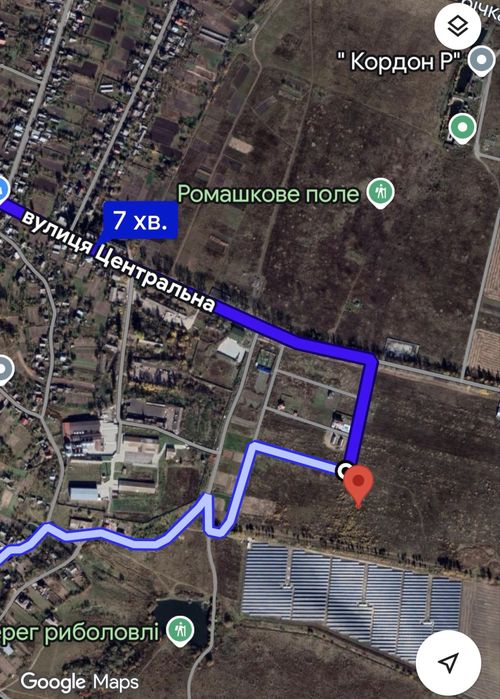 Ділянка 20 соток в березовому гаю
