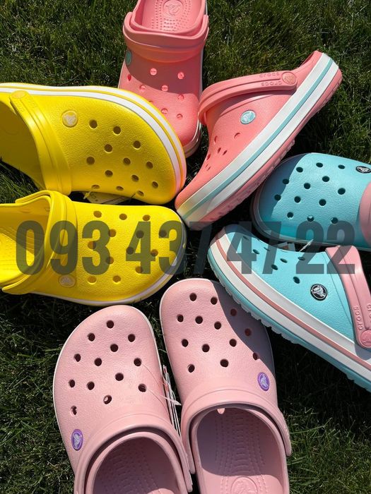 Жіночі Крокси Сабо Crocs Crocband Original Топ Продажів Розпродаж