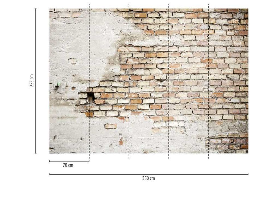 Fototapeta AS Mur cegły Wall Brics 2 Designwalls  350x255cm