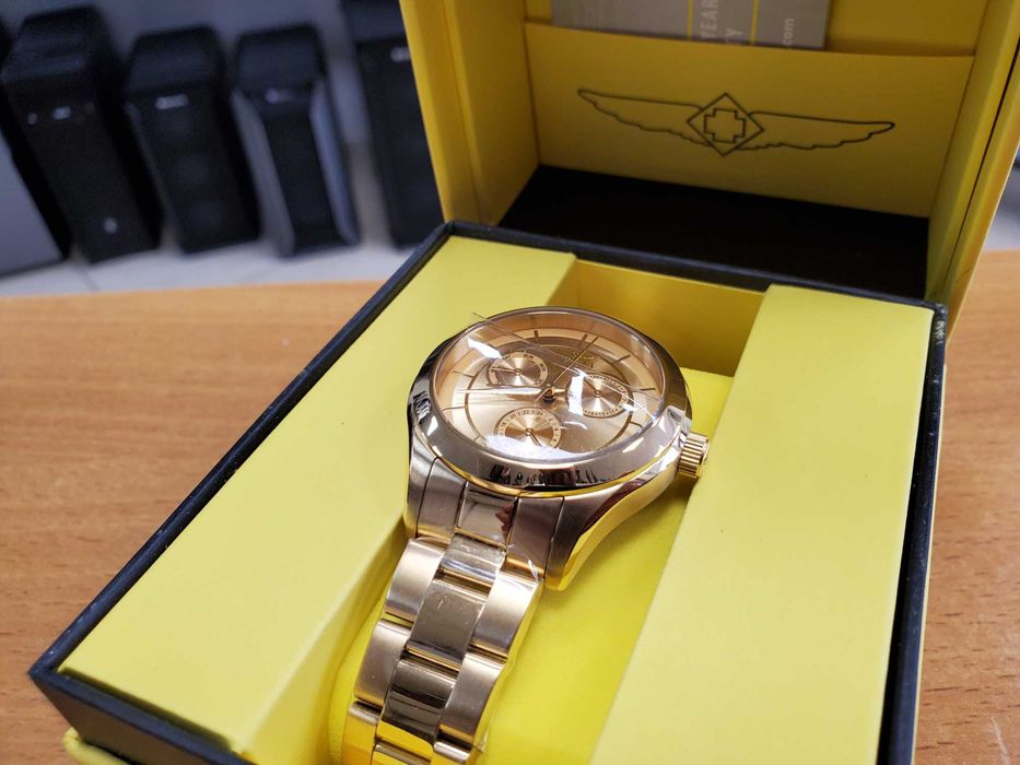 Zegarek damski IN21694 Invicta Angel Premium GOLD - ORYGINALNY