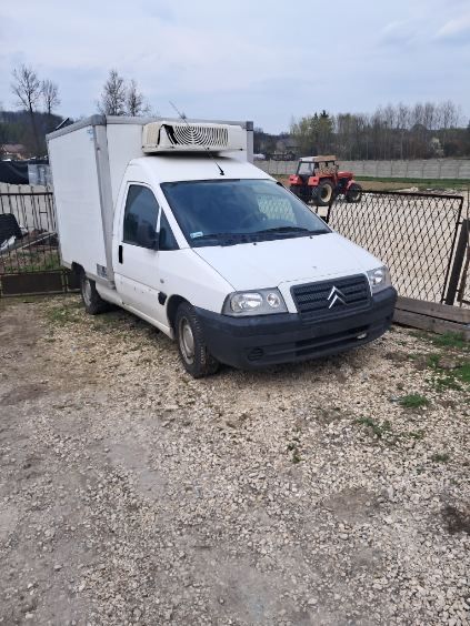 Chłodnia izoterma  Citroen Jumpy Uszkodzony Silnik