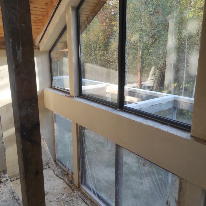 Tynki maszynowe gipsowe/utwardzone/Hybrydowe