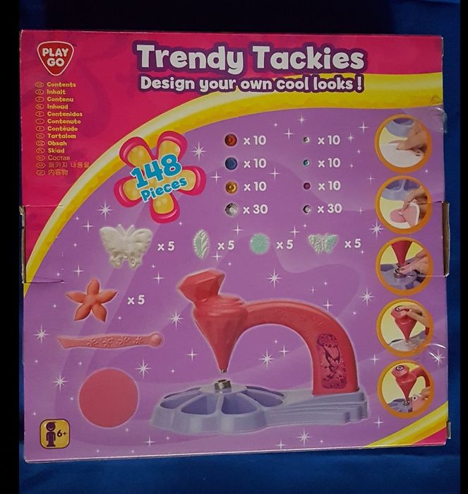 Máquina colocar ilhoses a partir dos 6 anos