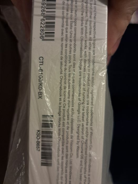 Графічний планшет Wacom Intuos medium чорний CTL 6100