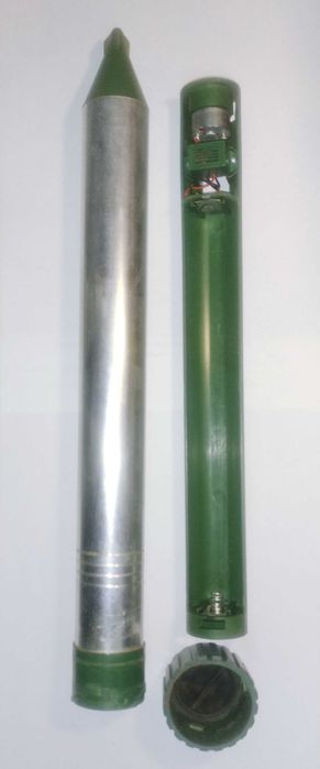 Отпугиватель кротов BY-A107 C, вибросейсмический, ультразвуковой, б/у