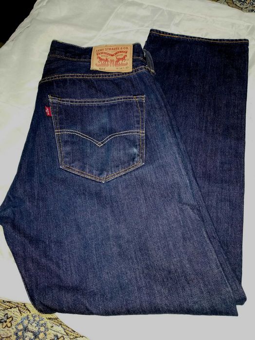Джинси LEVIS 501 W34 L30 made in Egypt
