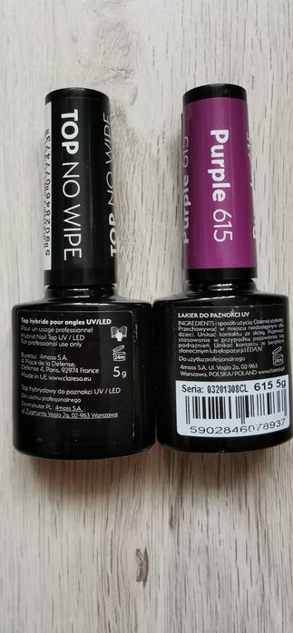 Nowe lakiery hybrydowe Claresa 2 sztuki