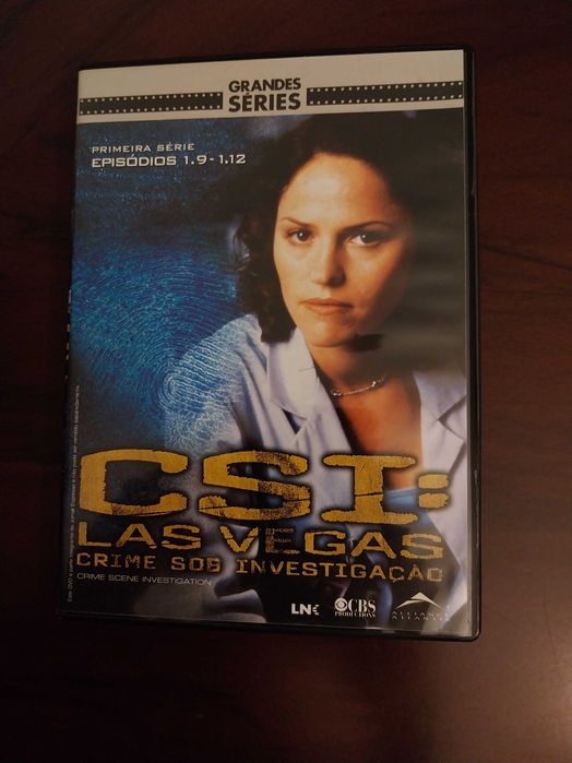 Dvd CSI Las Vegas - Crime sob investigação (T1)