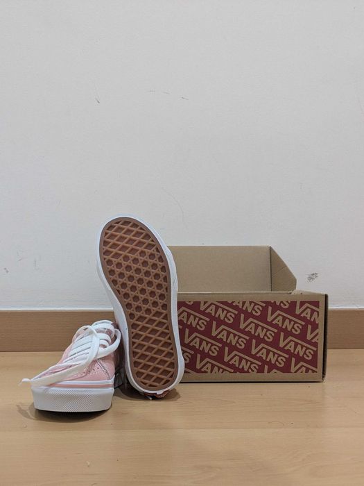Vans rosa criança tam. 28 – novos na caixa