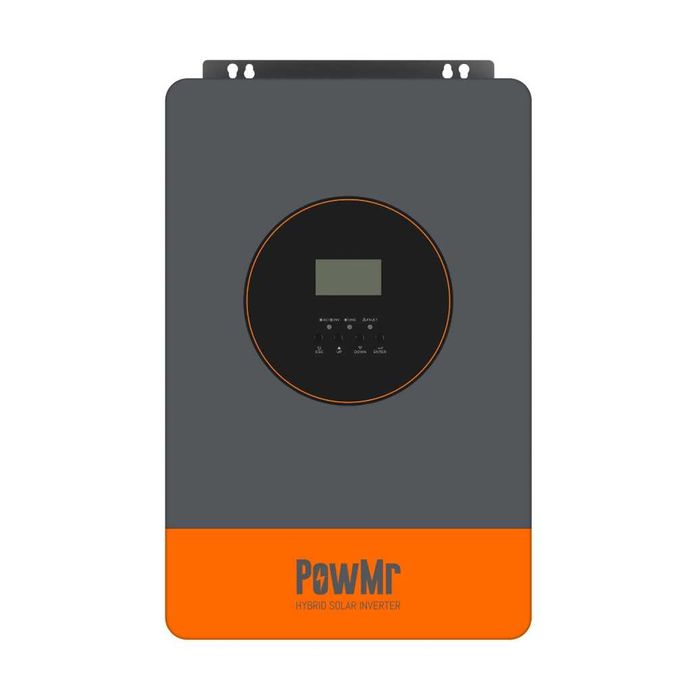 Наявність! Гарантія 12 міc Гібридний Сонячний інвертор 6,2 кВт PowMr 48v POW-HVM6.2KP ДБЖ, 3 фази