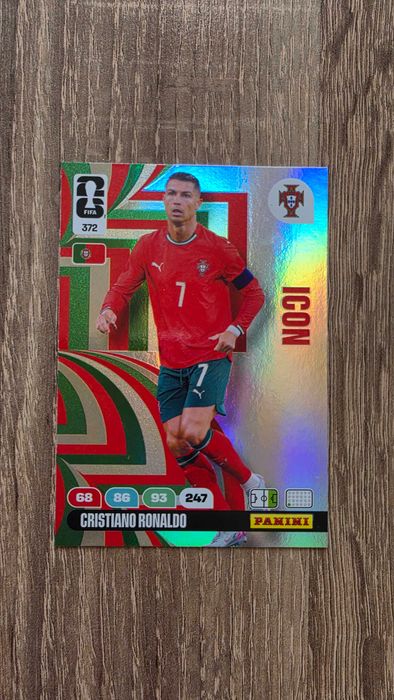 Karta Ronaldo Panini adrenalyn 372