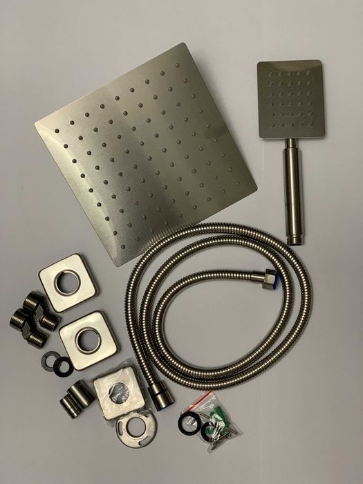 Смеситель с тропическим душем из нержавеющей стали TM Mixxus ТМ Lidz