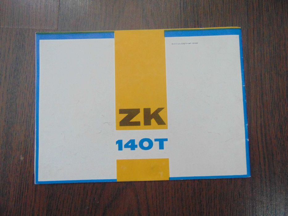 Unitra ZK140T- instrukcja obsługi