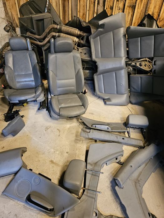 Wnętrze BMW E46 cabrio M3  szare