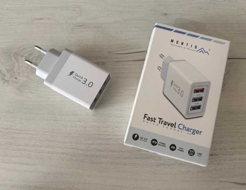 Ładowarka Montis 3x USB