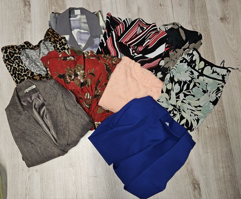 Zestaw niespodzianka mega paka ubrań 25 sztuk L-xxl