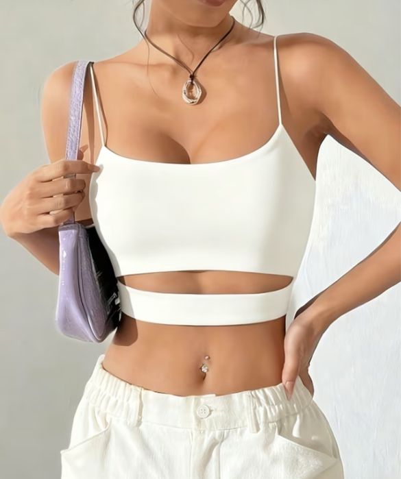 Топ жіночий білий