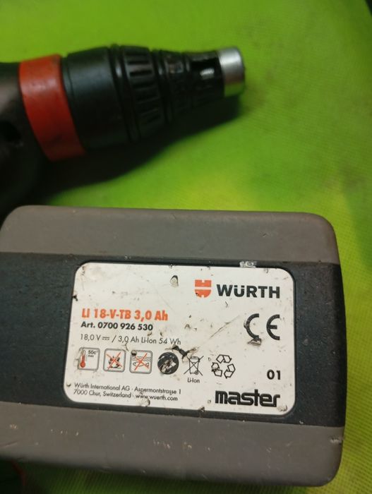 Aparufusadora de pladur wurth