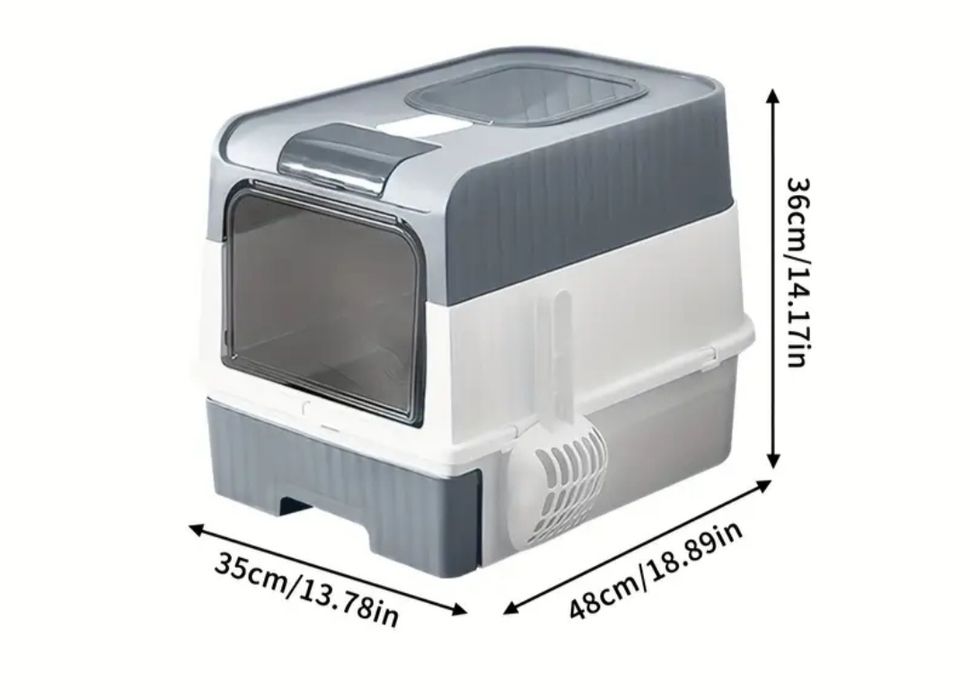 Продам туалет закритого типу для котів новий.