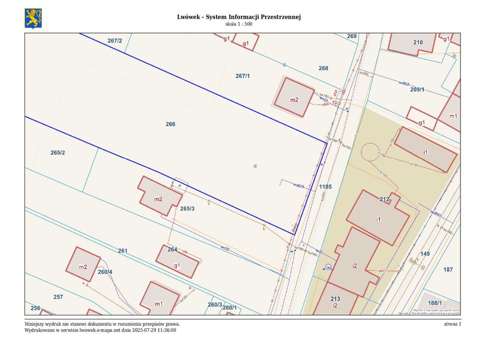 Działka 6400m2 media Zębowo