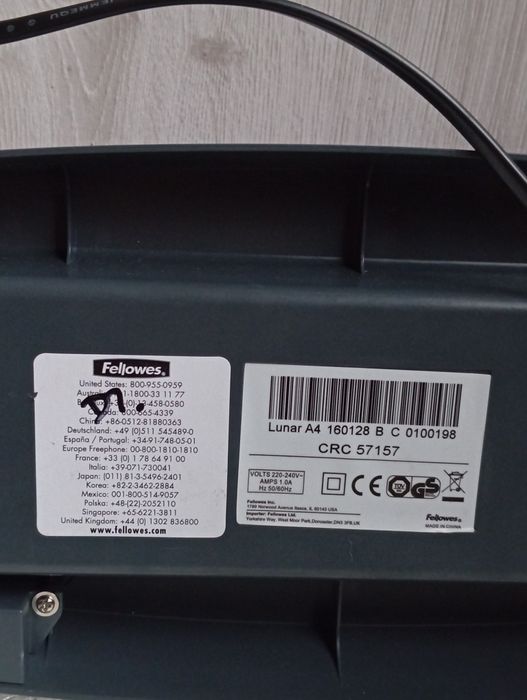 Laminator Fellowes Lunar A4