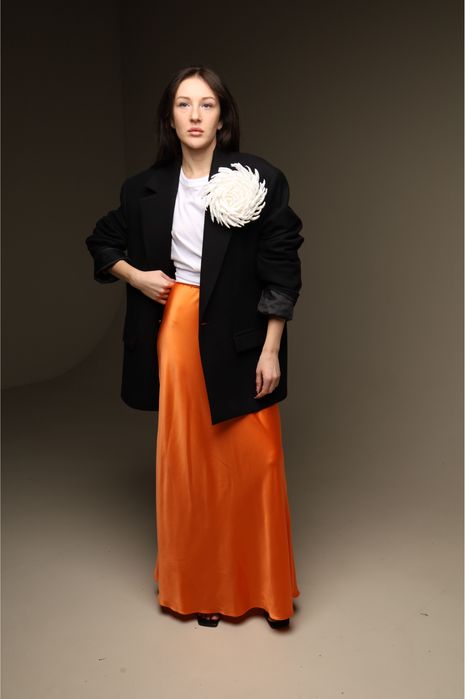 Юбка из натурального шелка