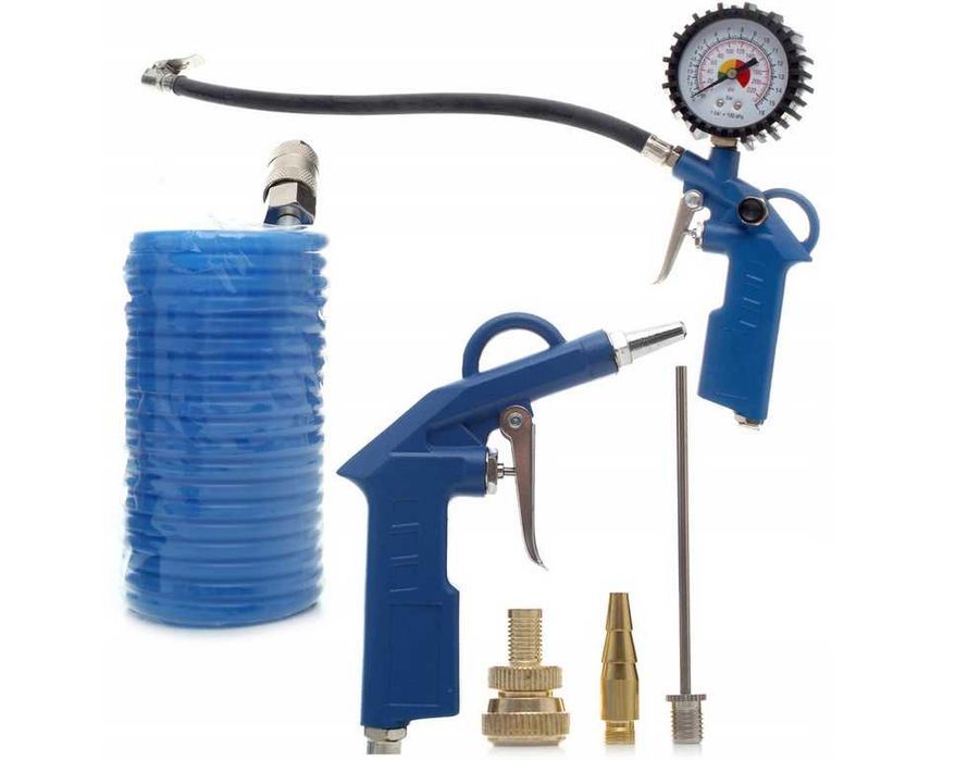 Polski KOMPRESOR OLEJOWY Sprężarka Powietrza 3,4KM 24L + GRATISY