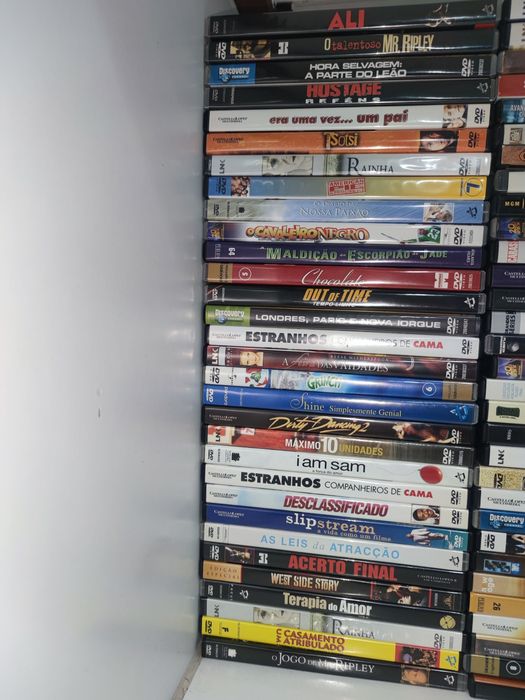 LIQUIDAÇÃO - Lote de 120 dvd´s