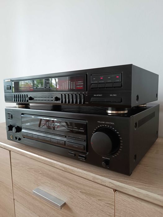 Wieża Kenwood amplituner plus korektor dźwięku