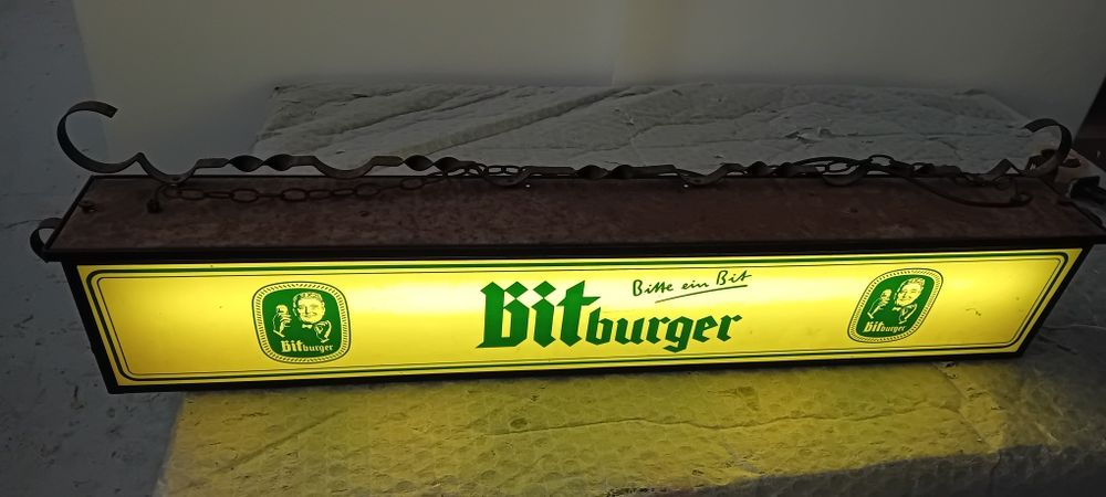 Reclame luminoso bitburger